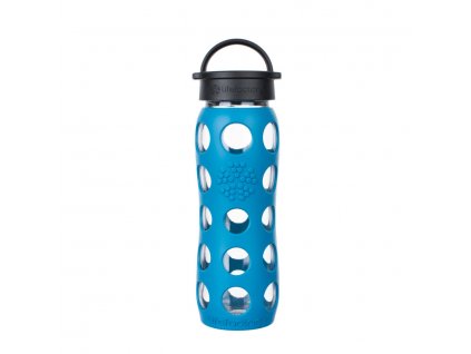 Skleněná láhev Lifefactory 650 ml classic cap