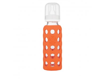 Skleněná láhev Lifefactory 250 ml kojenecká Papaya