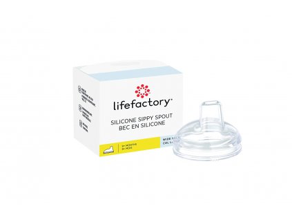 Silikonová savička ke kojenecké láhvi Lifefactory 236 ml