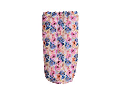 Nepadací deka na zip nepromokavá jaro/podzim - Pastel Flowers