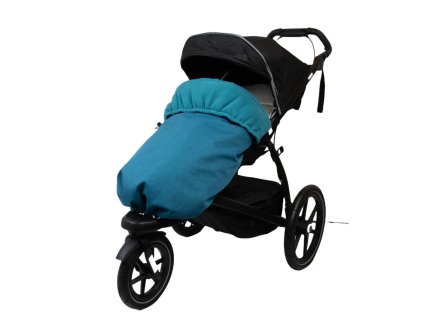 Nepadací deka softshell podzim/zima- Turquoise Softshell