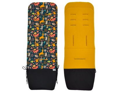 Podložka do kočárku Thule - Animals