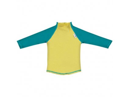 Pop-in triko UV filtr dlouhý rukáv Mustard/Teal