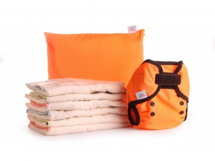 bum fold pack eco orange