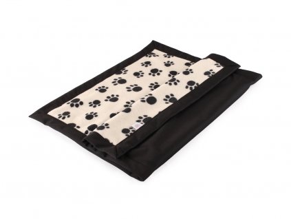 bum mat black paw changing mat