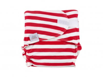 newbie nappy red stripes