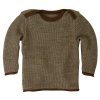 melange pullover brown