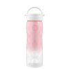 Skleněná láhev Lifefactory 475 ml klasický uzávěr Pink Ombre