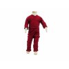 Manymonths overal merino Cranberry Nectar