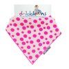 matata Dribble Ons Designer Pink Spots