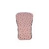 Podložka do kočárku univerzální z biobavlny - Pink Drops