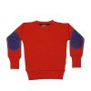 Manymonths pulovr merino Poppy Red