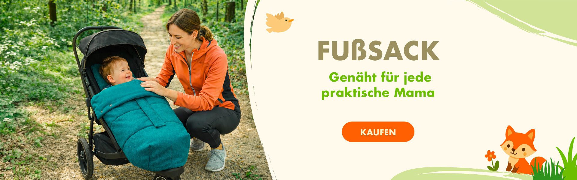 Fußsäcke und Muffe