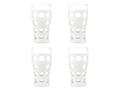 Sklenice na nápoje Lifefactory 590ml 4 ks