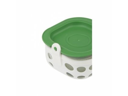 Skleněná dóza Lifefactory 240 ml (Barva Grass green)