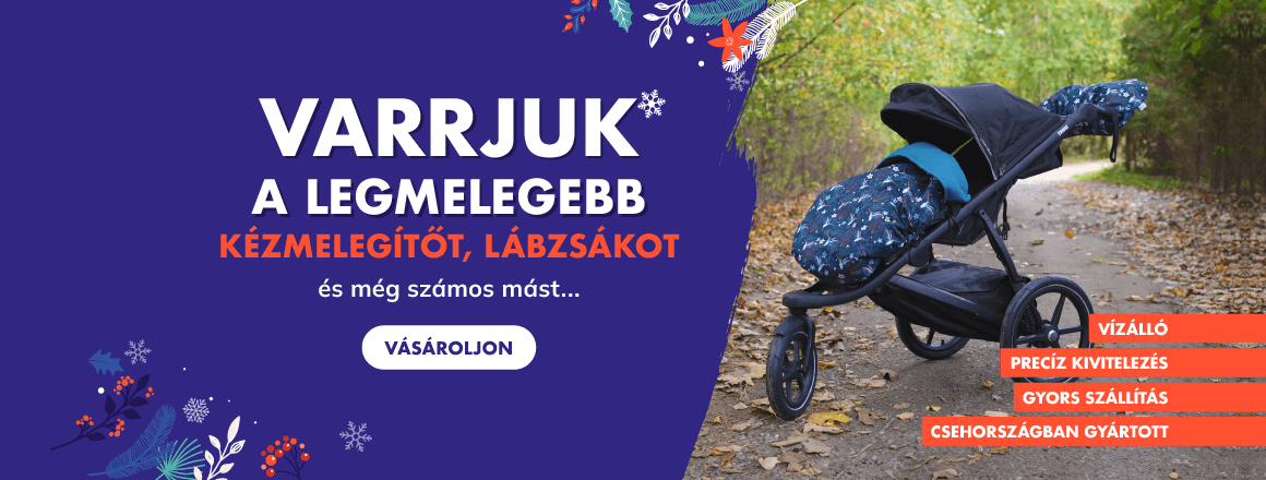 Meleg lábzsákokat és karmelegítőket varrunk