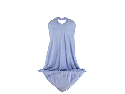 Pop-in osuška se zástěrou Cornflower Blue