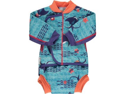 Pop-in plavací overal s plavkami Manta Ray