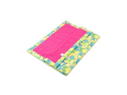 bum mat flowers garden changing mat