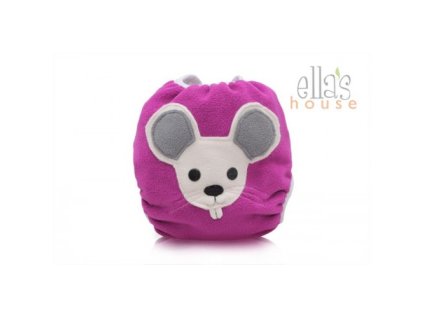 Bum wrap design Plucky mouse pink (Méret S (3-7 kg))