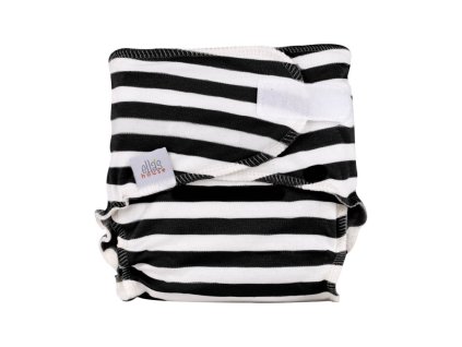 newbie nappy black stripes
