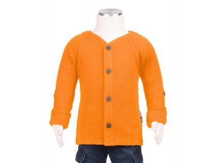 Manymonths kabátek merino 18 Festive Orange