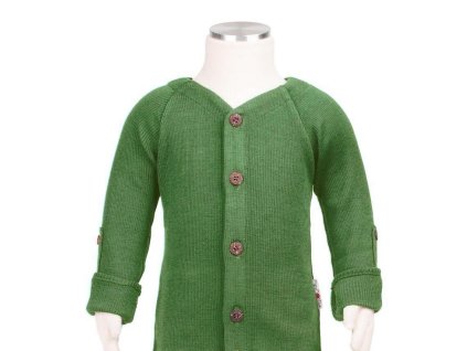 Manymonths kabátek merino 20 Garden Moss Green