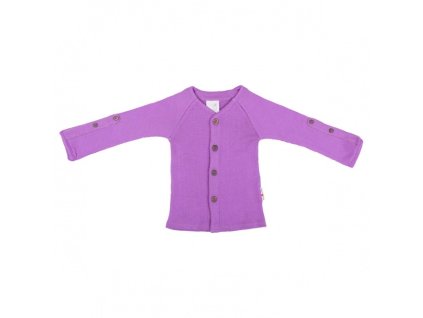Manymonths kabátek merino 20 Lavender Crystal