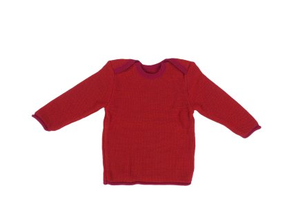 Disana merino svetr melange red