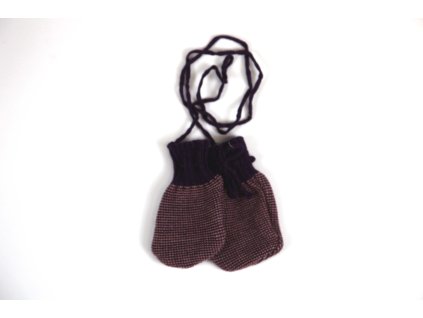 rukavice plum rose melange