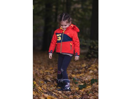 ELKA softshellová bunda - scarlet red