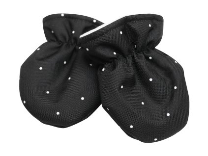 Nepromokavé rukavičky Black Dots