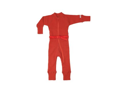 Manymonths overal merino Rooibos Red