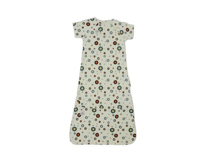 Manymonths ECO spací pytel biobavlna - Blue/Chocolate Sprocket