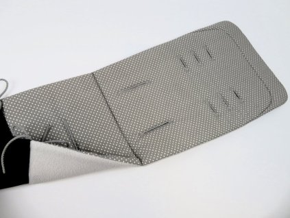 Podložka do kočárku Thule 2/3 - Grey Dots