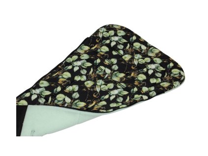 Podložka do kočárku prodloužená - Eucalyptus