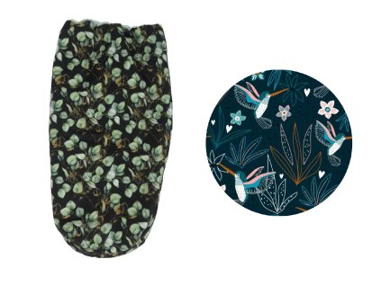 Nepadací deka na zip bavlněná jaro/podzim - Hummingbird