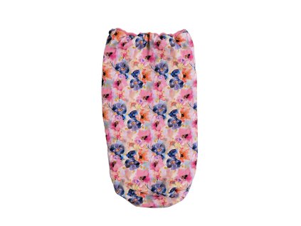 Nepadací deka na zip bavlněná jaro/podzim - Pastel Flowers