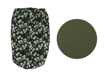 Nepadací deka na zip nepromokavá jaro/podzim - Khaki