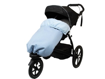 Nepadací deka softshell podzim/zima- Cloud Blue Softshell