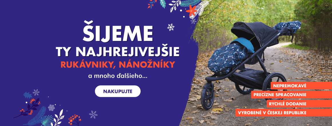 Šijeme hřejivé nánožníky a rukávníky