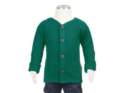 Manymonths kabátek merino 19 Ocean Wave