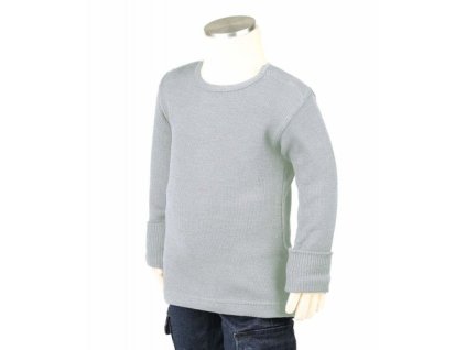 Manymonths triko merino Bright Silver