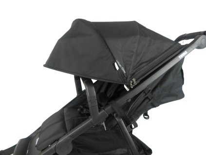 Prodloužení stříšky proti slunci a větru na kočárek Thule - Black