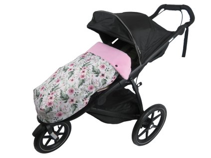 Nánožník - Roses on White