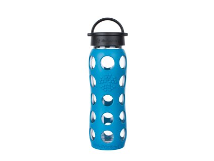 Skleněná láhev Lifefactory 650 ml classic cap
