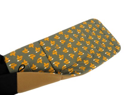 Podložka do kočárku Thule Urban Glide 3 - Lišky na khaki