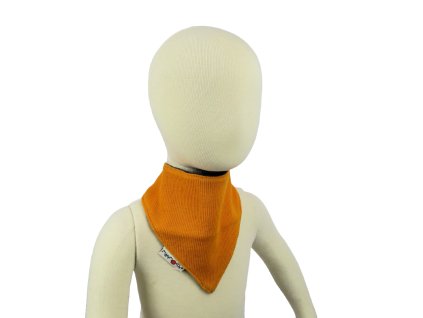 Manymonths oboustranný šátek merino Golden Bee