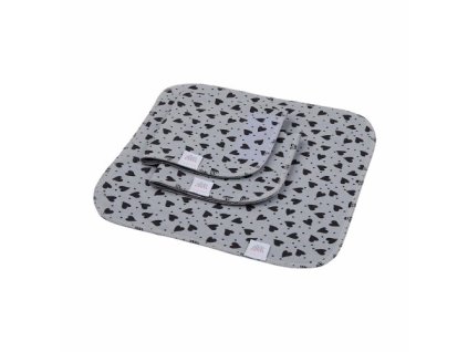 3930 eh kuchynske uterky oboustranne 3ks 30x30cm sede srdce