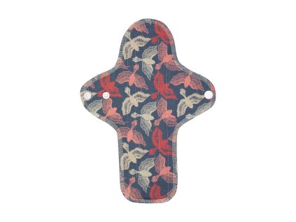 Noční/poporodní látková vložka z biobavlny Maxi - Paradise 1 ks